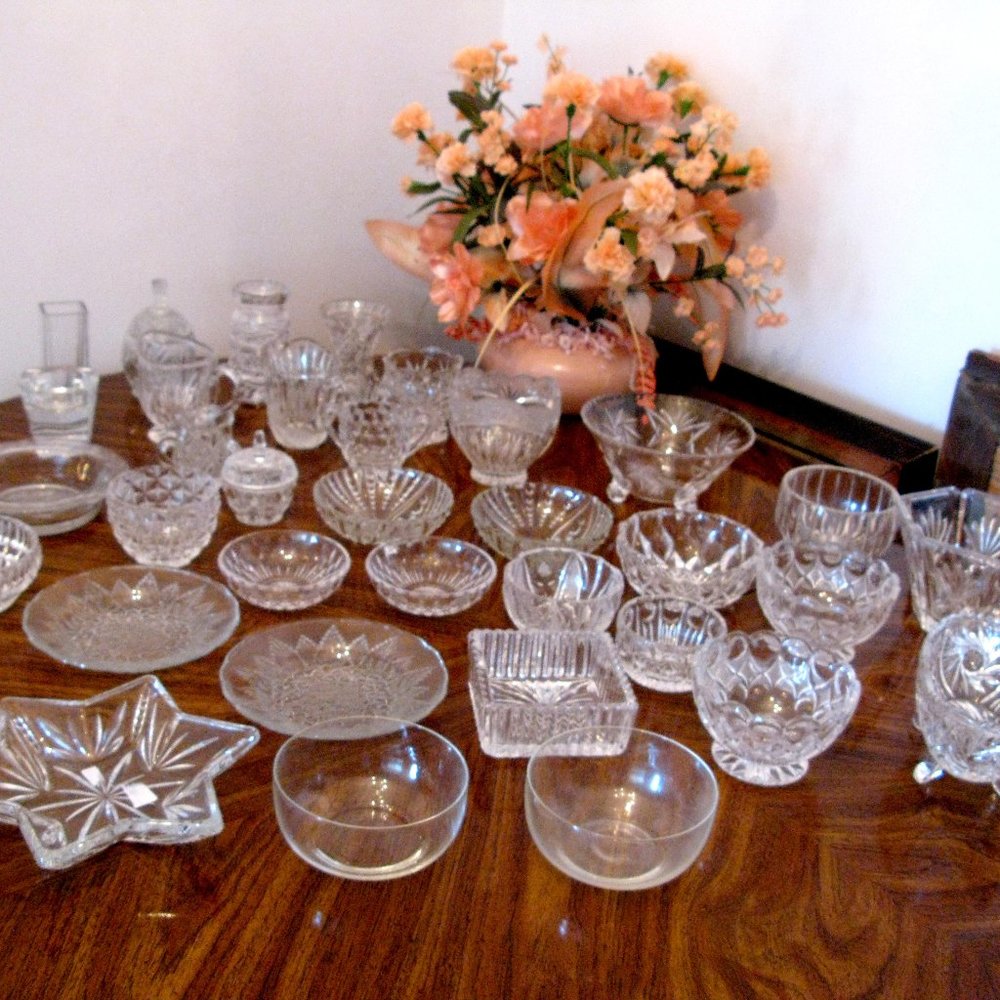 Whole sale 34 pcs Waterford, Bohemian,Lead crystal